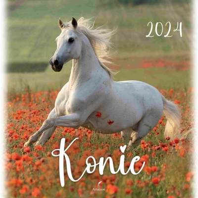 Kalendarz wieloplanszowe konie 33X33 cm