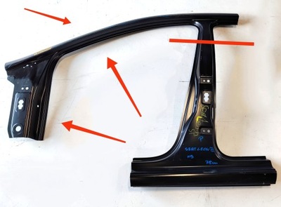 Seat leon iii 5f0 обшивка рамка двері ліва фото №1