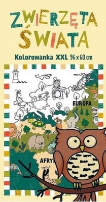 Omaľovánka XXL. Zvieratá sveta