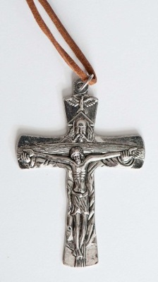 Krzyż na szyję bierzmowanie 8 x 5,5 cm