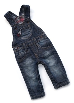 LEVI'S 3 62-68 JEANSOWE SPODNIE OGRODNICZKI