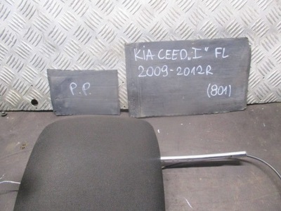 Підголівник правий перед kia ceed i fl 09-12r фото №1