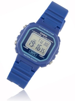 Sportowy zegarek dzieciecy CASIO LA-20WH + Box z torebką + Grawer gratis