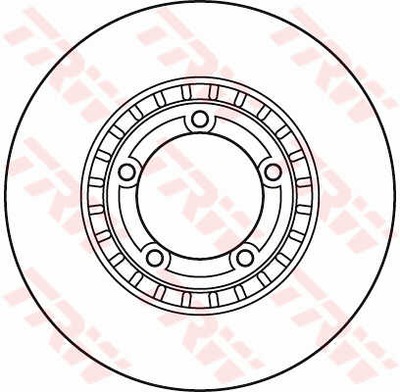 ДИСКИ ТОРМОЗНЫЕ ТОРМОЗНЫЕ ПЕРЕД TRW DF4896