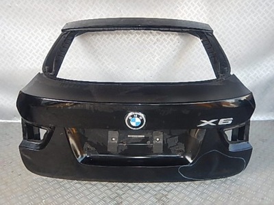 Bmw x6 e71 кришка багажника задня задня фото №1