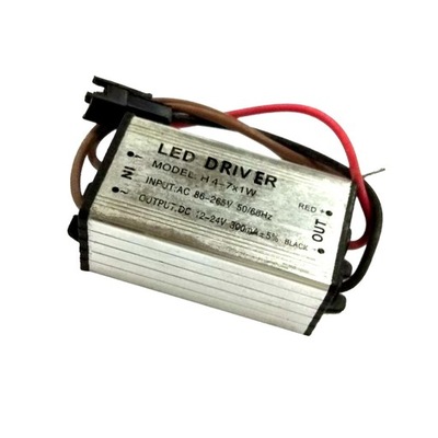 ДЛЯ ЛАМПОЧКИ LED (СВЕТОДИОД ) 300MA КОНВЕРСИЯ 85-265V AC NA 12-2