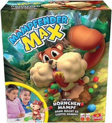 Gra zręcznościowa Mampfender MAX Wiewiórka zbierająca zapasy Goliath