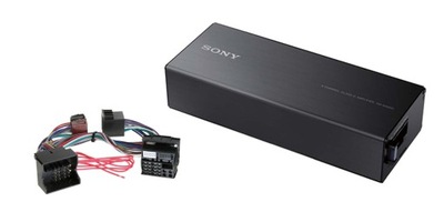 SONY XM-S400D REFORZADOR CON JUEGO DE CABLES VW AUDI SEAT  