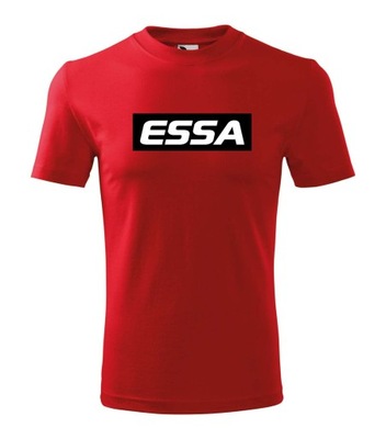 Koszulka T-shirt ESSA łatwo luzik męska