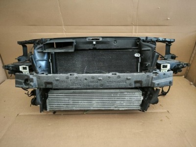 Audi a8 4h d4 lift 3.0 tdi pas передний радиатор комплект фото №1