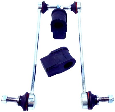 З'єднувачі стабілізатора febi + гумки перед renault laguna iii фото №1