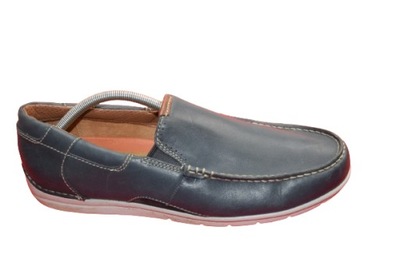 CLARKS- SKÓRZANE PÓŁBUTY MOKASYNY 44,5 J.NEW