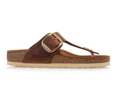 Japonki Birkenstock Gizeh Big Buckle NL Cognac 1018745 42