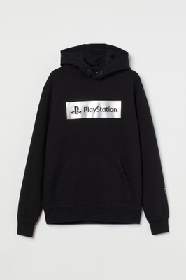 H&M BLUZA Z KAPTUREM PLAYSTATION S OSTATNIA