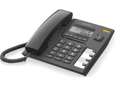 Czarny TELEFON ALCATEL T56