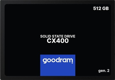 Dysk SSD GOODRAM CX400 512GB SATA3 550/490 MB/s