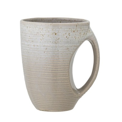 Kubek ceramiczny Taupe (szary) 550ml Bloomingville