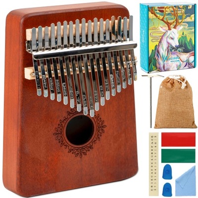 Wooden KALIMBA INSTRUMENT AFRICAN PIANO