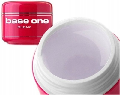 Silcare Base One 15g żel BUDUJĄCY UV CLEAR