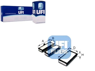 UFI ФИЛЬТР САЛОНА 1475479080 6447P3 6447P2