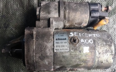Fiat seicento 900 0.9 стартер 8160002 фото №1