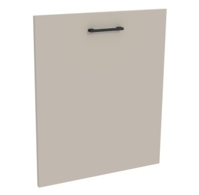 Front kuchenny do zmywarki VERSO 60 cm kaszmir mat - emka meble