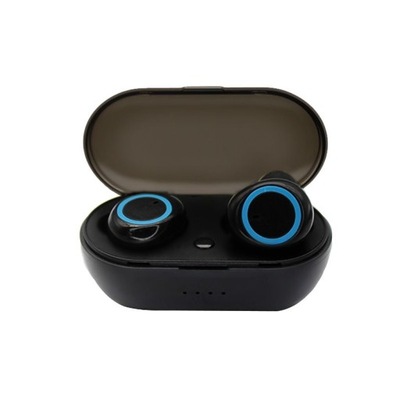 Y50 Black Blue TWS wireless headphones spo Earbuds
