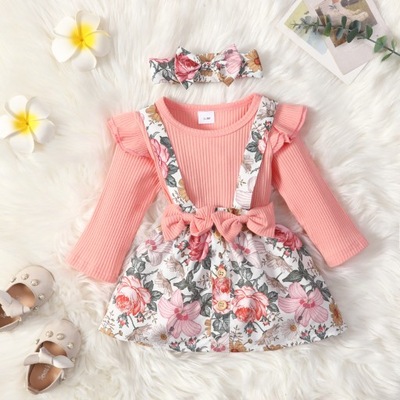Spring and Summer Girls' Pink SkirtsofThree Years