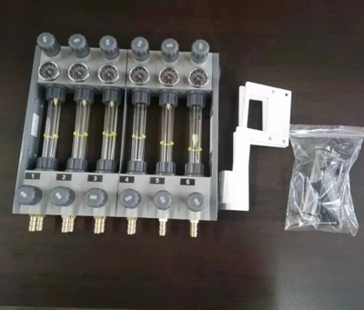 Rotametr, regulator przepływu do formy wtryskowej