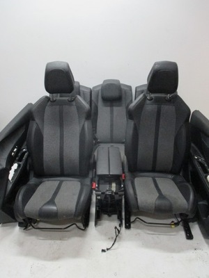 Обивка pół кожа сиденья peugeot 5008 ii фото №1