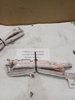 Шторка безопасности воздушная citroen c5 aircross 1.6 puretech 2021 9822369380 фото №1