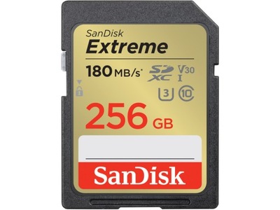 Karta pamięci SANDISK Extreme SDXC 256GB