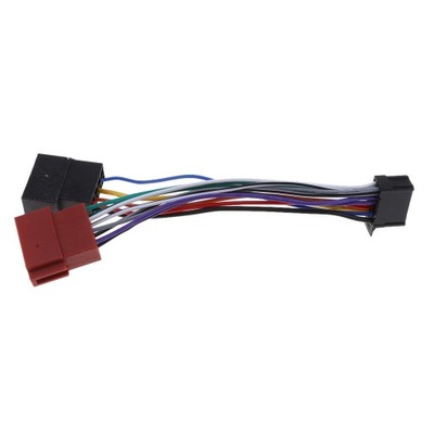 Dla 16Pin ISO Wiring Loom Power Adaptor Złącze radiowe przewodu