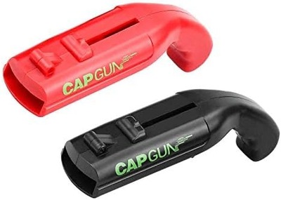 CAPGUN Otwieracz Do Butelek Pistolet Impreza Gadżet Zestaw 2 Sztuki