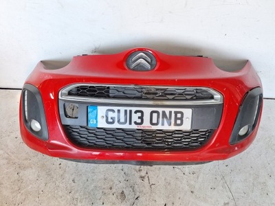 Citroen c1 lift 12-14 бампер + led фото №1