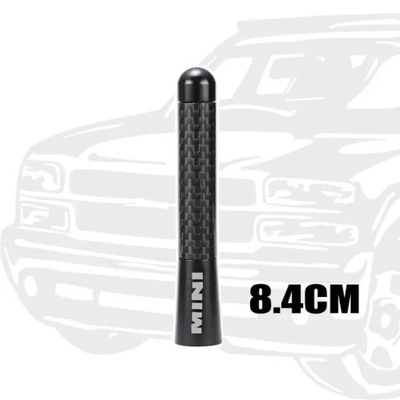 7CM 12CM PERSONALIZ DIBUJO DLUGI/KROTKI ANTENA EMISORA DE RADIO PARA MINI COOPER S  