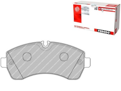 Комплект тормозных колодок тормозных ferodo 44206820 442082 фото №1