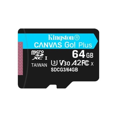 Kingston Karta pamięci memoria Micro SD Flash TF-64GB