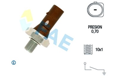 FAE SENSOR DE PRESIÓN ACEITES AUDI A2 A3 A4 ALLROAD B8 A4 B5 A4 B6 A4  