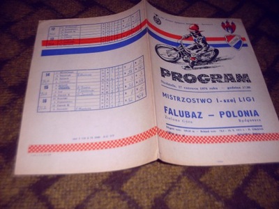 1976 Polonia Bydgoszcz - Falubaz - wypełniony