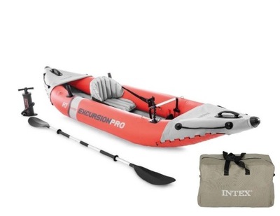 Łódź Intex 68303 EXCURSION PRO KAYAK K1 2022 pomarańczowy