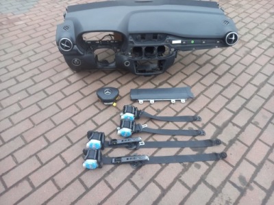 Подушка безопасности консоль подушки безопасности ремни натяжители mercedes b klasa w246 оригинал фото №1