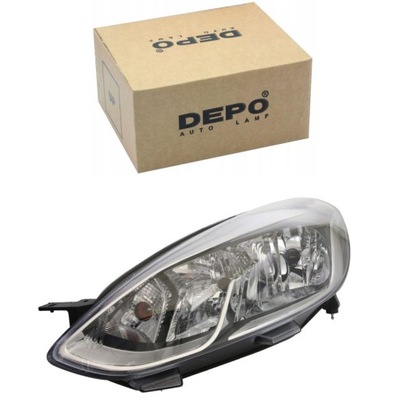 Фара лампа левая do ford fiesta vii mk8 2017- фото №1