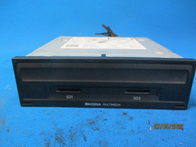 Мультимедіа navi skoda octavia iii 5q0035874b фото №1