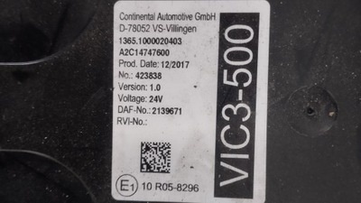 Бортовой компьютер блок управления viv3-500 фото №1