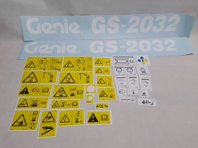 JUEGO NAKLEJEK ELEVADOR GENIE GS 2032  