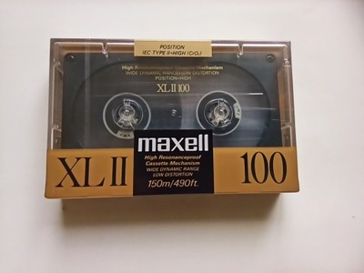 Maxell XLII 100 1988r. USA 1szt,