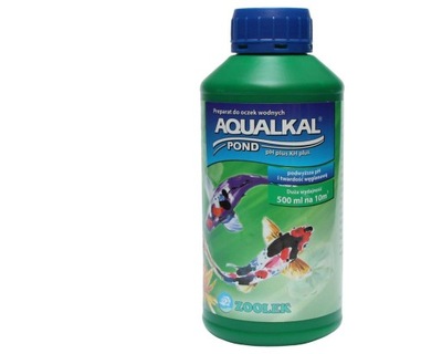 ZOOLEK AQUALKAL POND 500ml PODWYŻSZA pH I KH