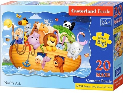 Castorland puzzle maxi konturowe arka Noego 20 el