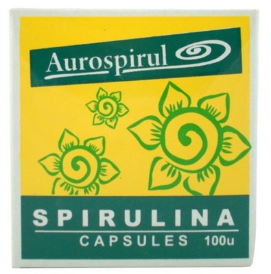 Aurospirul Spirulina 100 Kap.